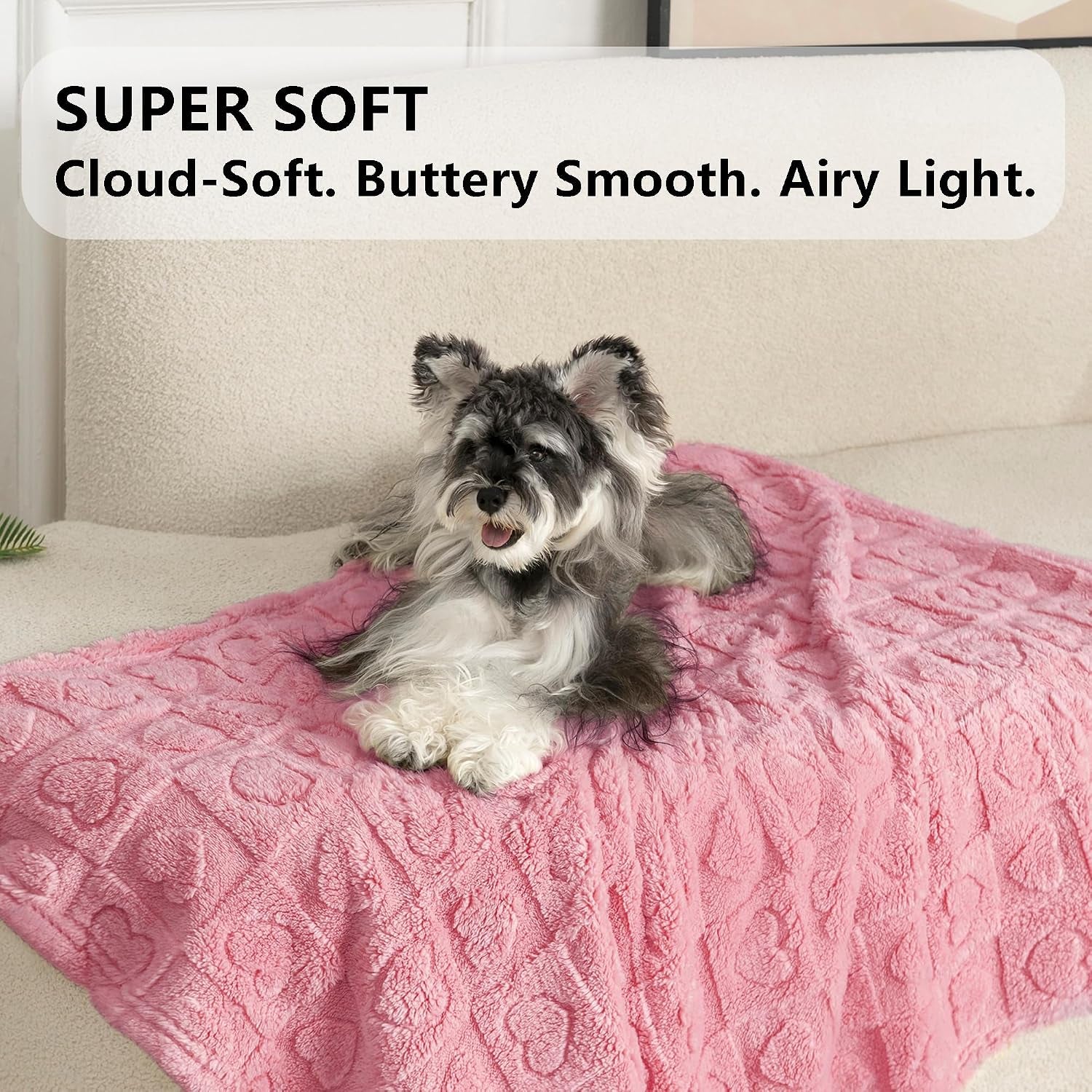 gogobunny-pet-blanket-for-dogs-cats-300gsm-ultra-soft-coral-fleece-blanket-washable-small-dog-cat-blanket-calming-crate-mat-furniture-protector-for-couch-bed-car-seat-pink-25x35in