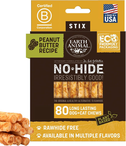 Earth Animal No Hide Stix - Rawhide Free Dog Chews Sticks 20 Count Chicken | Small Sticks Chicken Flavored Natural Rawhide Free Long Lasting Dog Chews - Treats for Small Dogs and Cats9