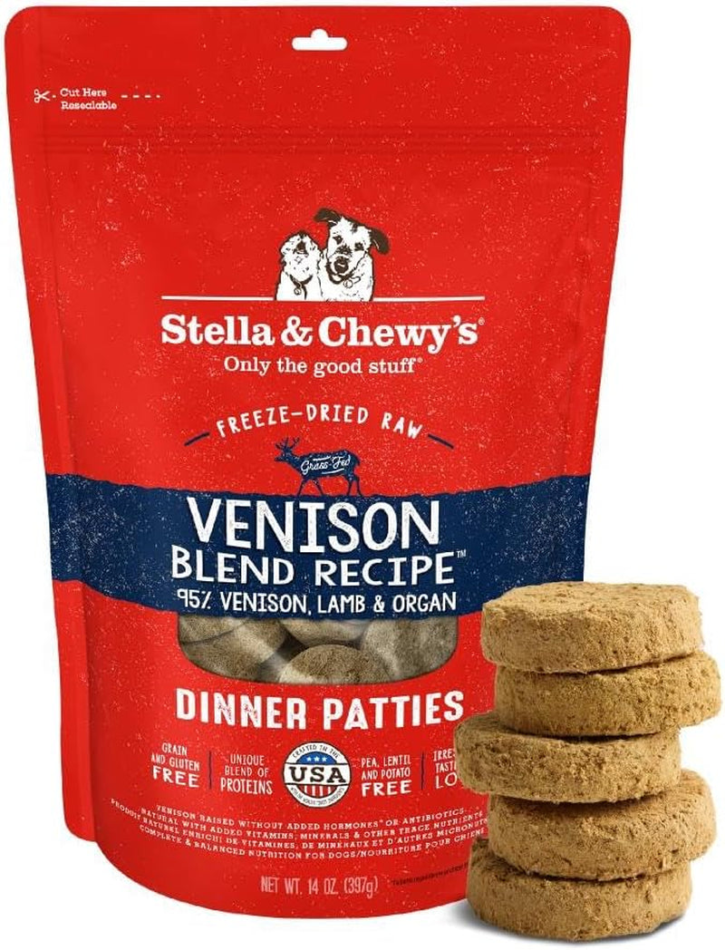 stella-chewys-freeze-dried-raw-dinner-patties-beef-recipe-high-protein-grain-free-puppy-dog-food-perfect-for-picky-eaters-25-oz