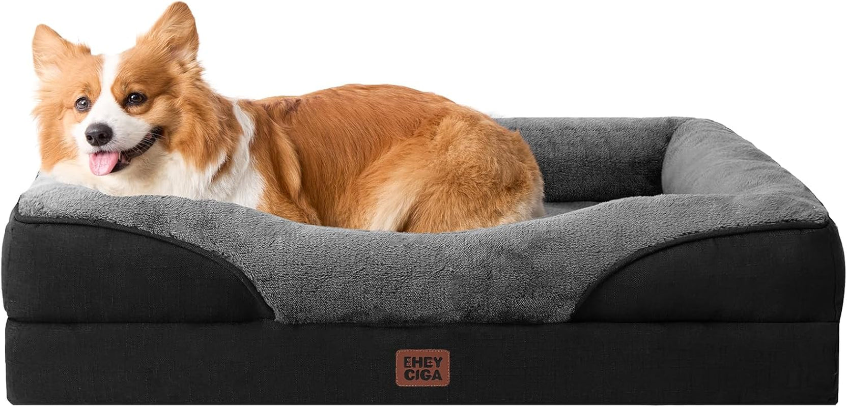 eheyciga-orthopedic-xl-dog-bed-for-large-sized-dog-42x30-inch-extra-large-memory-foam-dog-couch-bed-with-sides-waterproof-liner-washable-removable-cover-bolster-pet-sofa-grey