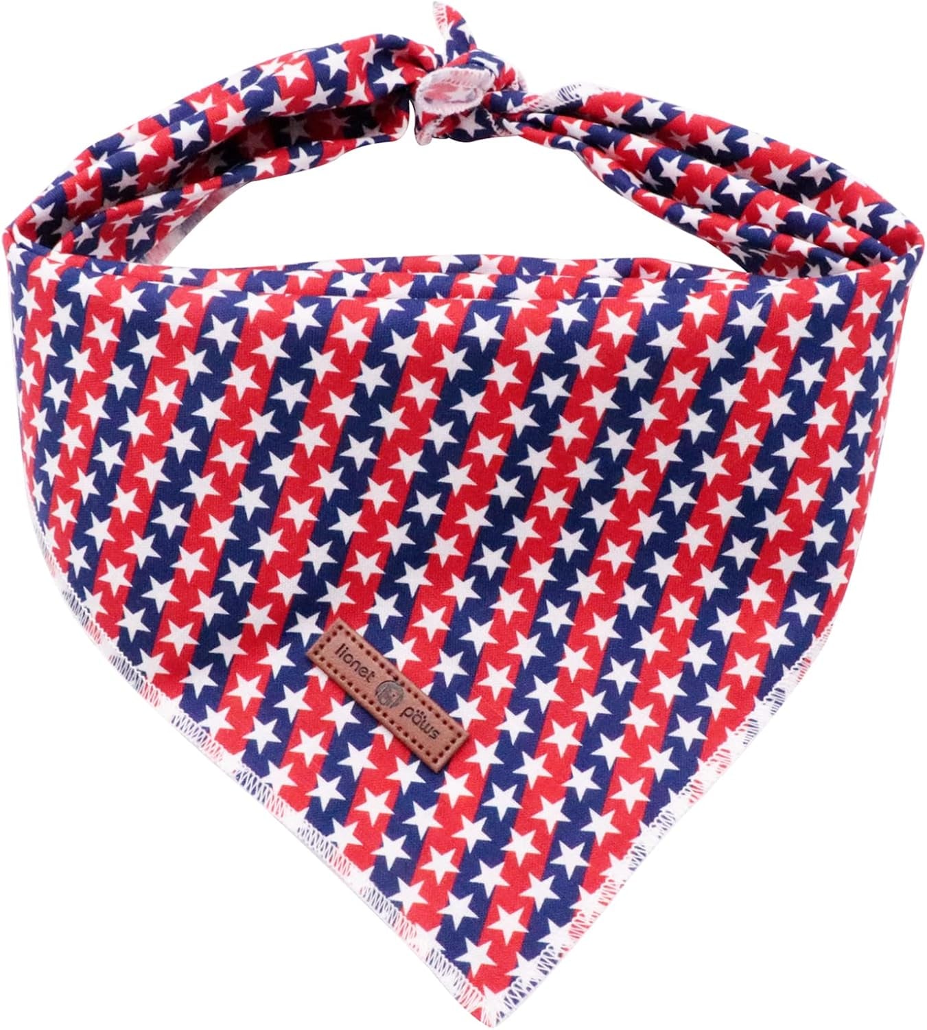 lionet-paws-dog-bandana-for-small-medium-large-dogs-cat-kerchief-blue-doit-triangle-bibs-scarf-for-girl-or-boy