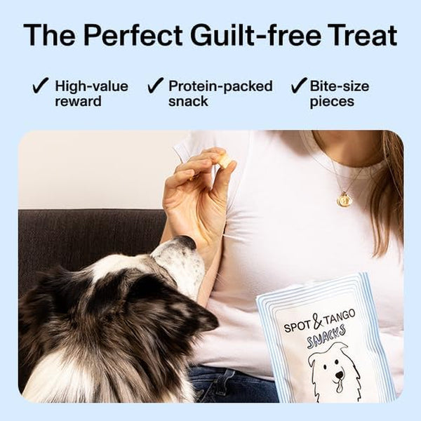 Spot & Tango Chicken Bites Dog Treats - Single Ingredient, 100% Chicken Breast - Freeze-Dried Treats - Grain & Gluten-Free - Usa-Made - for Small, Medium, and Large Dogs6