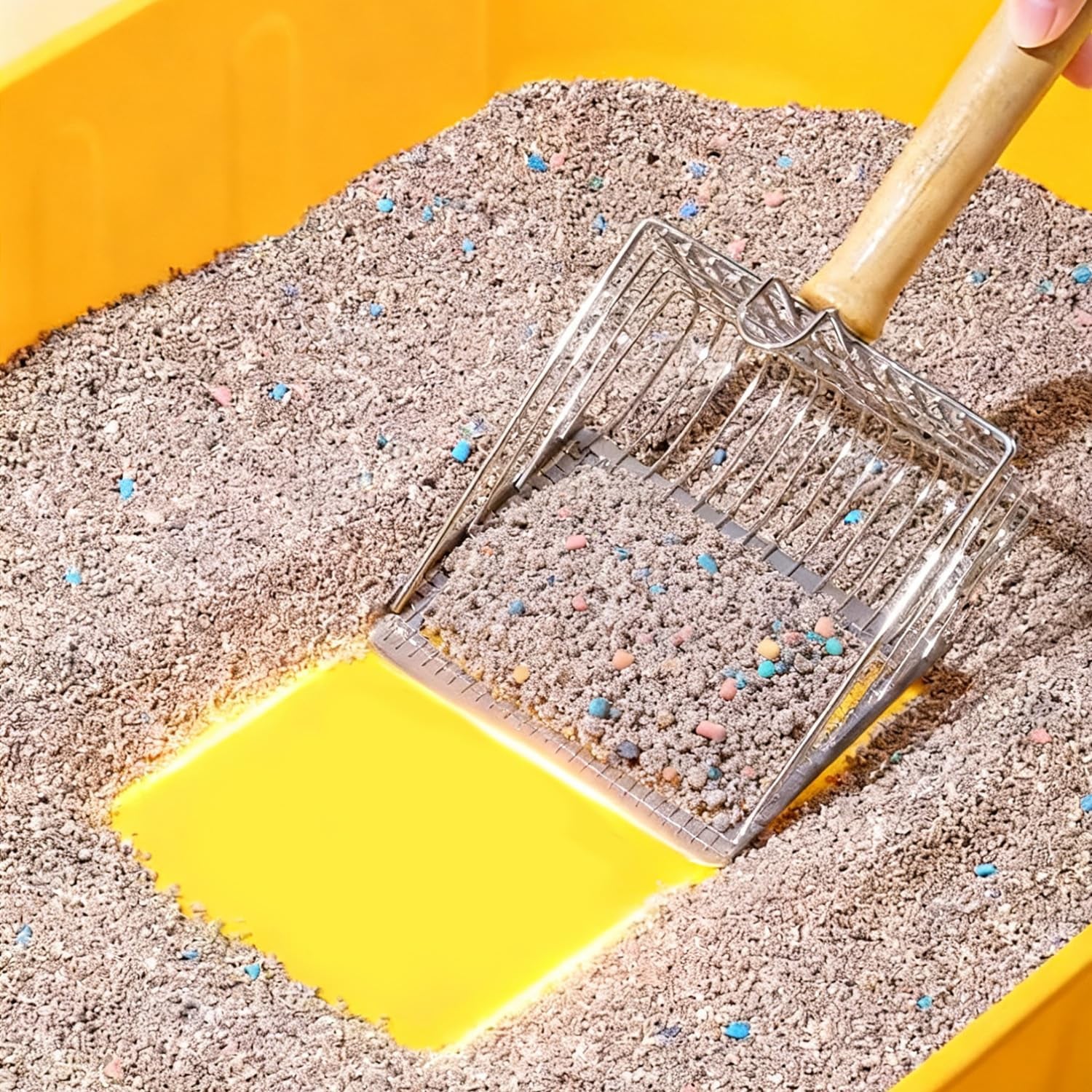 2-in-1-cat-litter-shovel-wood-handle-metal-with-hook-portable-stainless-steel-cat-dog-habitats-litter-scoops-pet-cleaning-tool-27x13cm