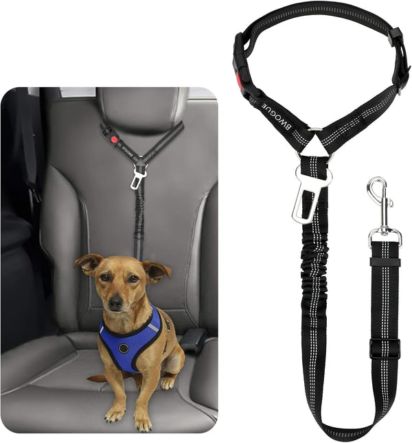 Adjustable Pet Seat Belt Restraint for Dogs and Cats - Vehicle Headrest Safety Harness (1 Pack)27