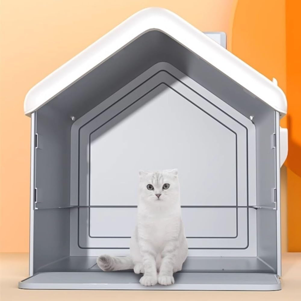 pet-supplies-hooded-cat-litter-box-privacy-no-mess-portable-easy-cleanpink