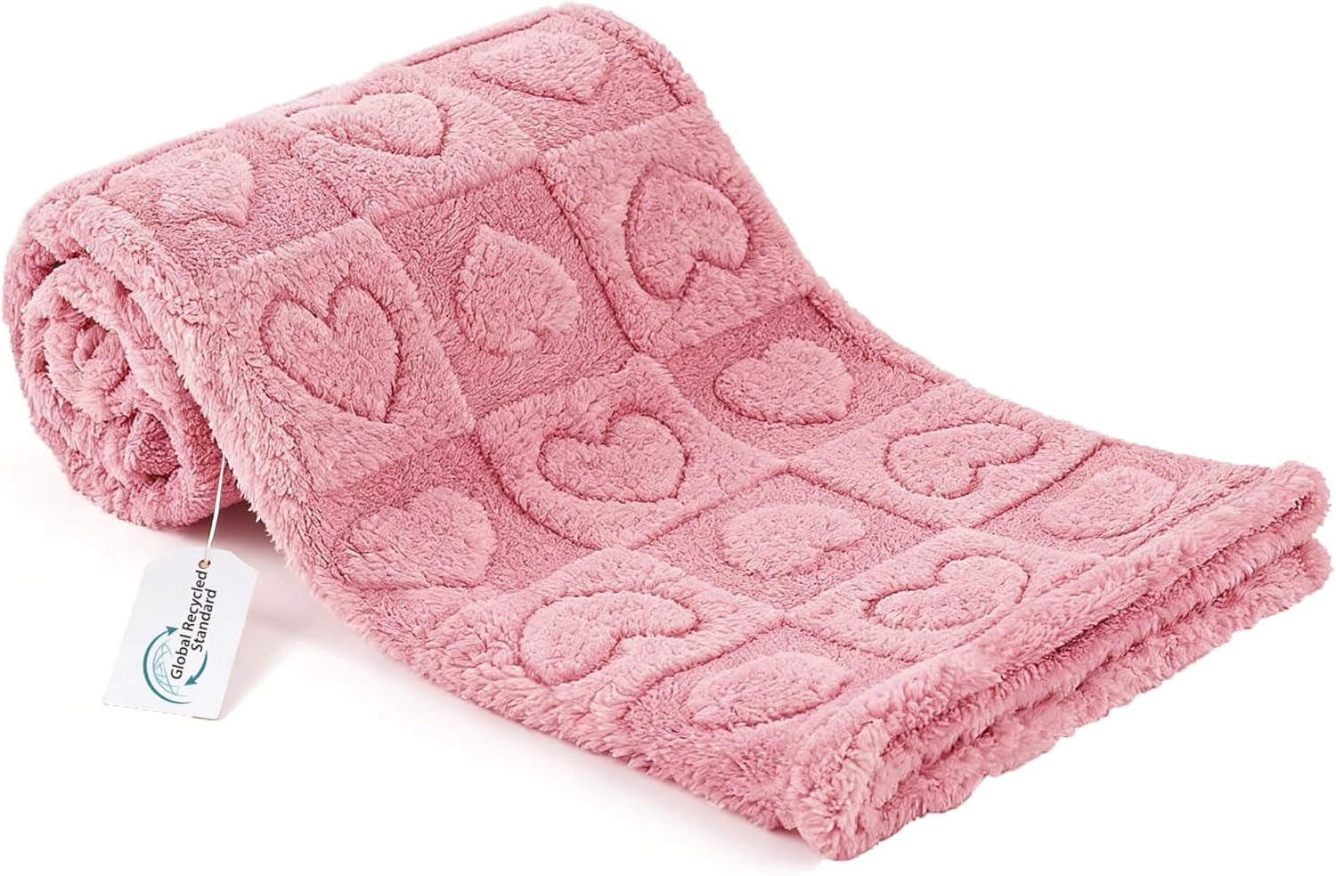 gogobunny-pet-blanket-for-dogs-cats-300gsm-ultra-soft-coral-fleece-blanket-washable-small-dog-cat-blanket-calming-crate-mat-furniture-protector-for-couch-bed-car-seat-pink-25x35in