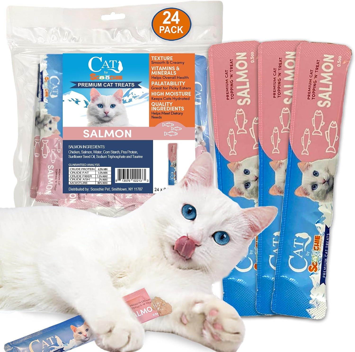 scoochie-pet-cat-lick-treats-chicken-salmon-beef-0-5oz-12-pack-variety-pack-chicken-salmon-beef-creamy-puree-no-chewing-great-for-all-cats-especially-seniors