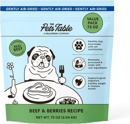 The Pets Table Chicken & Sweet Potato Air Dried Dog Food, 1 Lb / 16 Oz Bag24