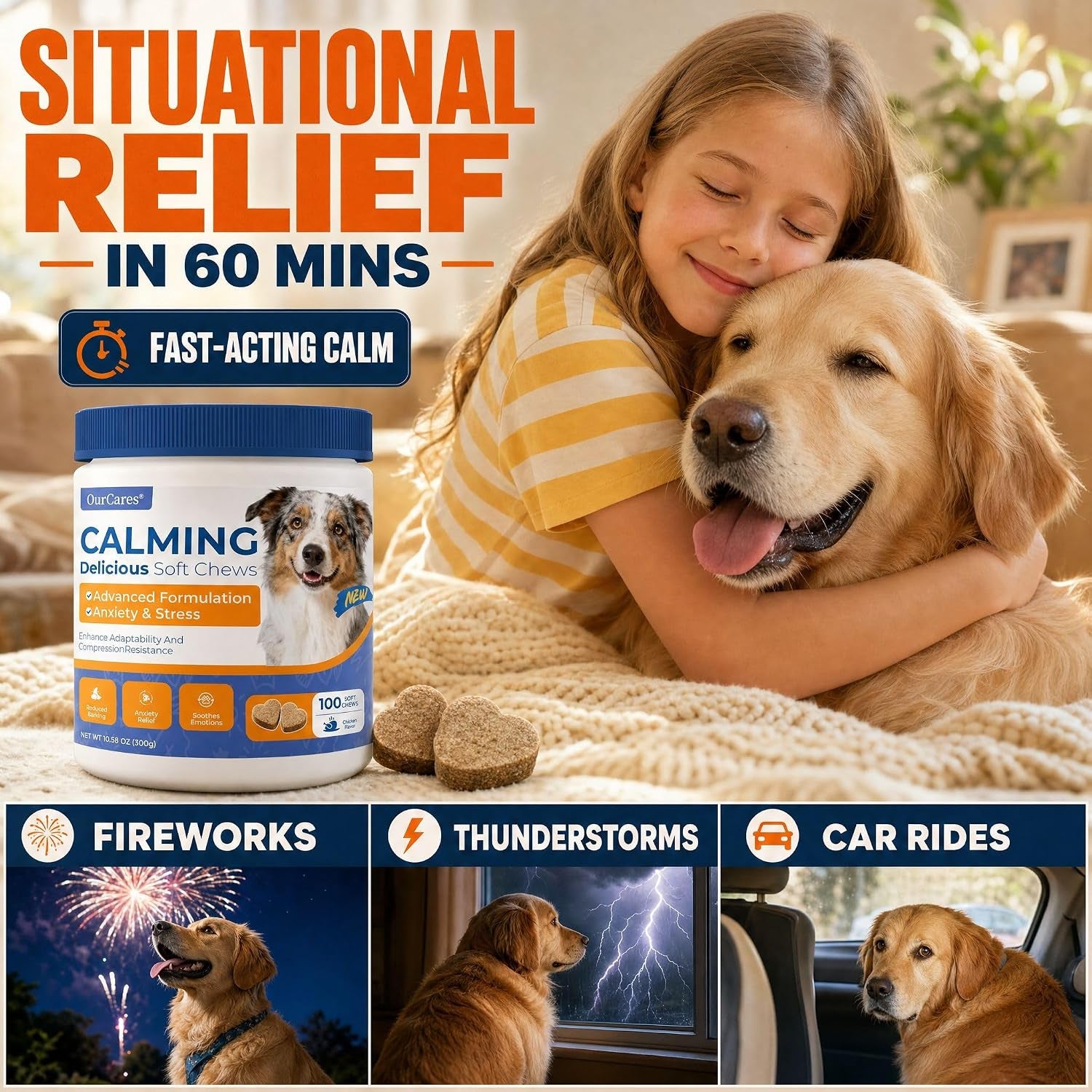 calming-chews-for-dogs-melatonin-anxiety-trial-pack-15-ct-chicken-non-drowsy-soft-chews-with-melatonin-chamomile-l-theanine-15-day-trial-size-for-anxiety-storms-travel-sleep-support
