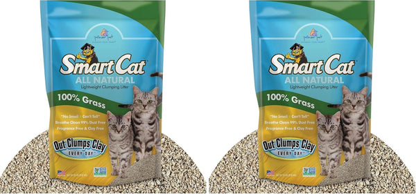Smartcat All Natural Clumping Cat Litter, 20 Pound (320Oz 1 Pack) - Alternative to Clay and Pellet Litter - Chemical and 99% Dust Free - Unscented and Lightweight11