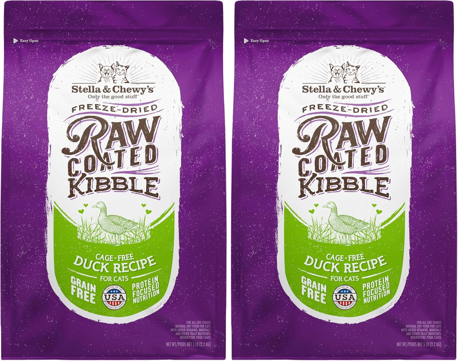 stella-chewys-raw-coated-cat-food-high-protein-grain-free-kibble-with-cage-free-chicken-premium-digestive-support-with-probiotics-natural-small-kibble-perfect-for-picky-eaters-2-5lb-bag