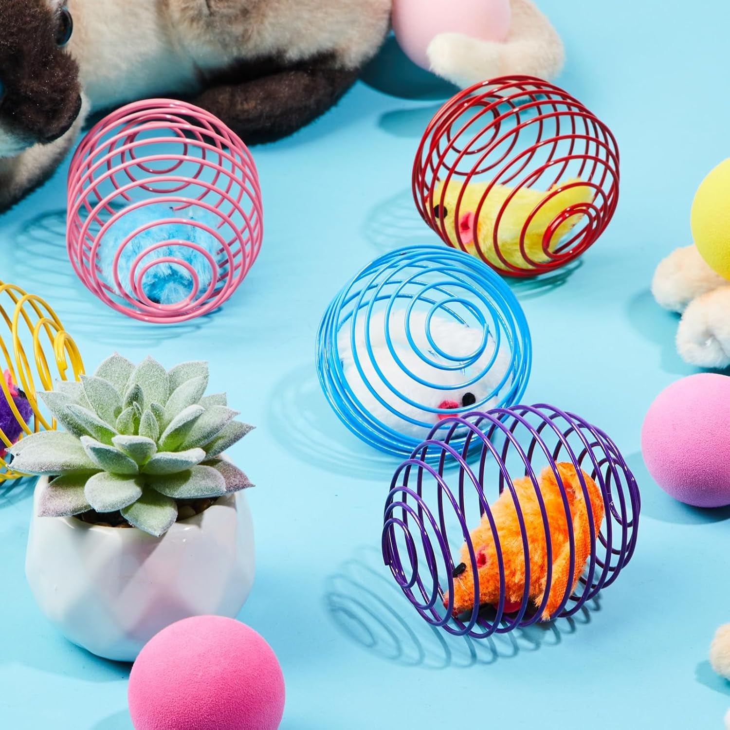 jecery-5-pcs-cat-toys-spring-mouse-multicolor-interactive-cat-toy-stretchable-rolling-ball-for-indoor-cats-colorful-playful-coils-kitten-pet-supplies