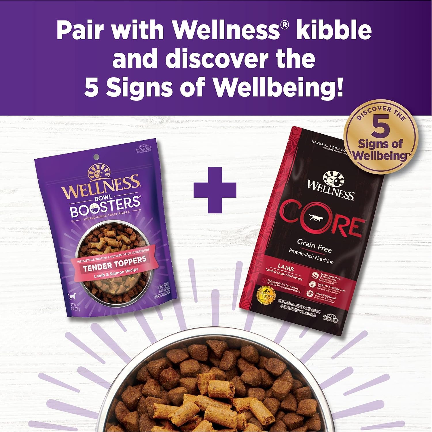 wellness-bowl-boosters-tender-toppers-dog-food-topper-for-small-medium-and-large-breeds-grain-free-natural-lamb-and-salmon-recipe-8-oz-bag