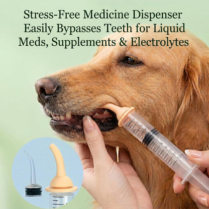 Pet Nursing Kit, Anti-Choke Curved Tip Syringe & Kitten Bottle Feeding Set with Pre-Pierced Silicone Nipples, Formula Dispenser for Newborn Puppies, Kittens, and Wildlife Rehabilitation3
