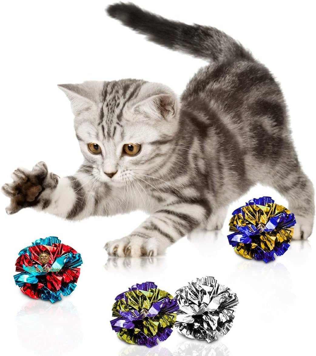 sungrow-cat-crinkle-balls-shiny-mylar-crinkler-stress-relief-toy-for-kittens-interactive-engaging-keeps-grown-up-cats-active-encourages-multi-cat-play-provides-endless-entertainment-6-pcs