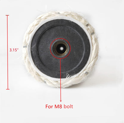 SHENGOCASE 4-Pack 19.7" L, 3.15" Ø Cat Tree Replacement Post with M8 Screw, Cat Tower Accessories Replacement Pole2