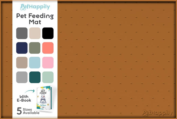 Dog Food Mat - Raised Edges Dogs Mat for Food and Water Prevent Spill, Waterproof Cat Food Mats Protect Floors, Easy Clean Dog Bowl Mats for Food and Water, Silicone Pet Feeding Placemats33