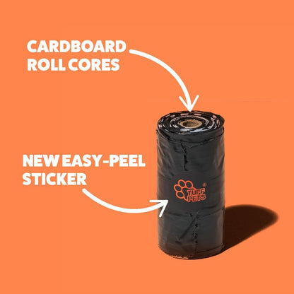 Tuff Pets Dog Poop Bags Rolls with Handles, Extra Thick Poop Bags for Dogs | 16 Rolls of Heavy Duty Doggie Poop Bags, Fits Any Standard Dispenser7
