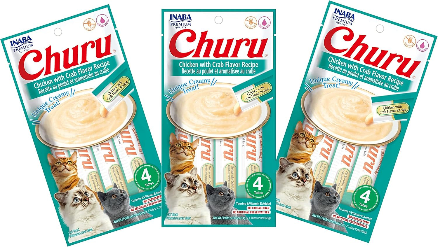 inaba-churu-cat-treats-grain-free-lickable-squeezable-creamy-puree-cat-treat-topper-with-vitamin-e-taurine-0-5-ounces-each-tube-4-tubes-tuna-with-salmon-recipe