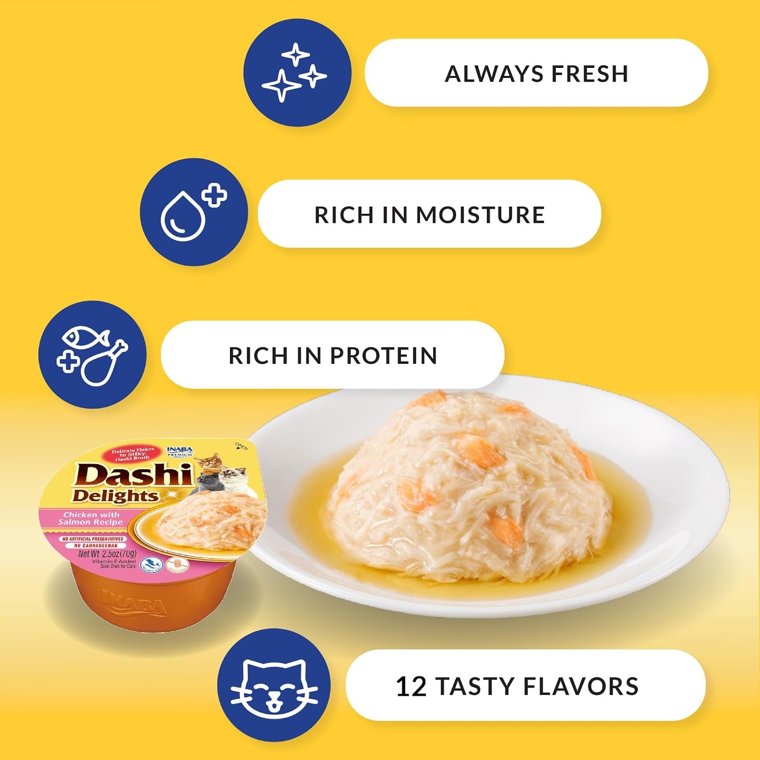 inaba-dashi-delights-lickable-cat-treats-chicken-variety-12ct-immune-support-antioxidant-support-88-moisture-shredded-chicken-dashi-broth-side-dish-grain-free-12-x-2-5-oz-cups