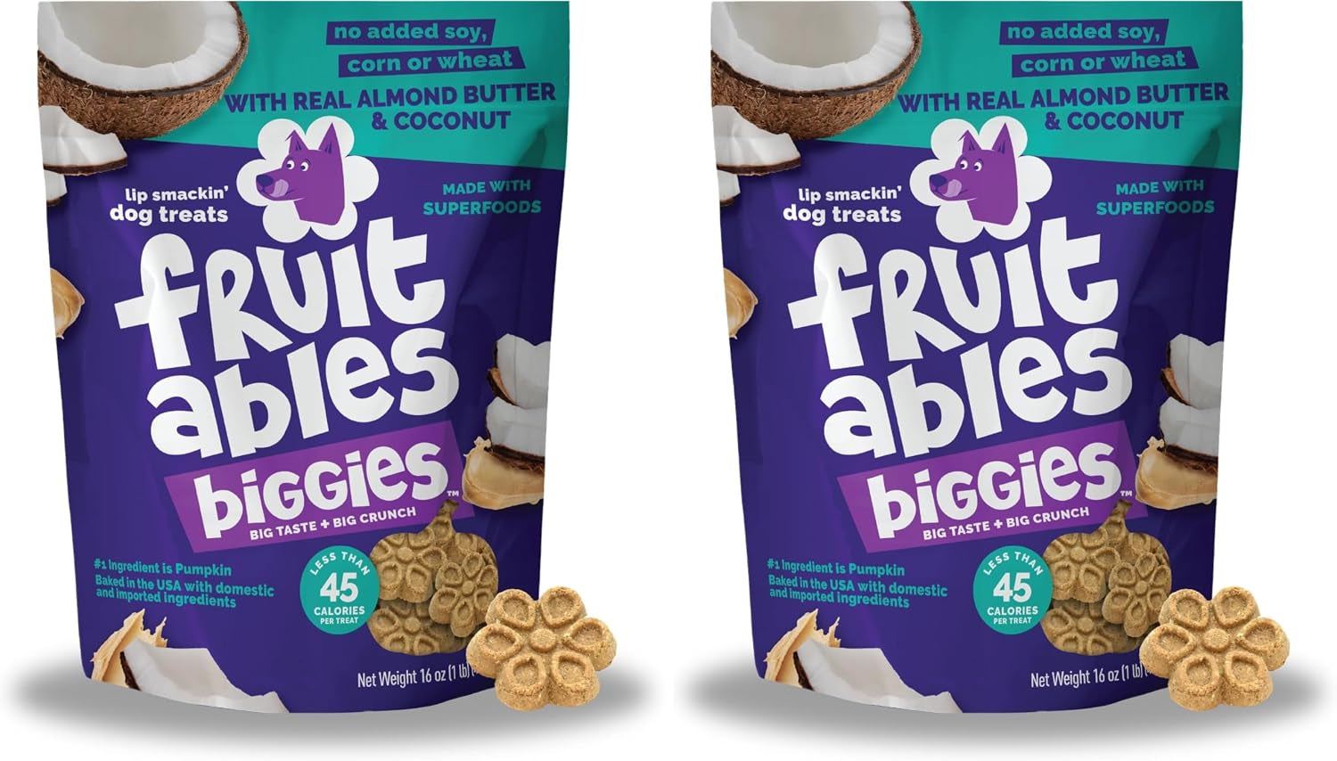 fruitables-biggies-dog-biscuits-healthy-treats-for-dogs-doggie-biscuits-crunchy-pumpkin-treats-made-without-wheat-corn-and-soy-made-in-the-usa-pumpkin-and-blueberry-flavor-16oz