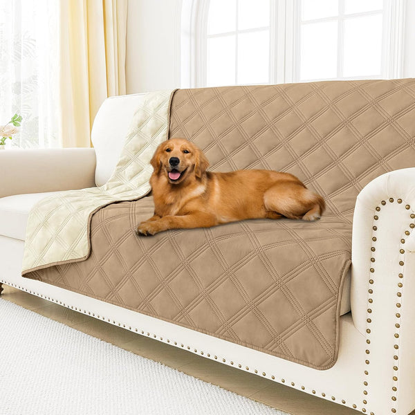 Smiry Waterproof Dog Bed Cover Blanket, Reversible Pet Blanket | Soft Reversible, Washable Leakproof Cats Dogs Couch Cover for Sofa, Couch, Furniture (30X70 Inch)43