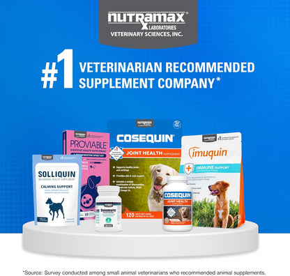 Nutramax Cosequin Joint Supplement for Dogs, Chewable Tablets, 132Ct | Glucosamine + Chondroitin for Dogs with MSM, Supports Healthy Joints, All Breeds & Sizes, All Ages8