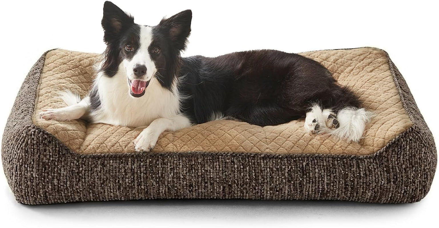 joejoy-xl-orthopedic-dog-bed-for-large-dogs-extra-thick-foam-pet-bed-sofa-bolster-sides-large-sized-dog-couch-bed-with-removable-washable-cover-non-slip-bottom-grey-42x30