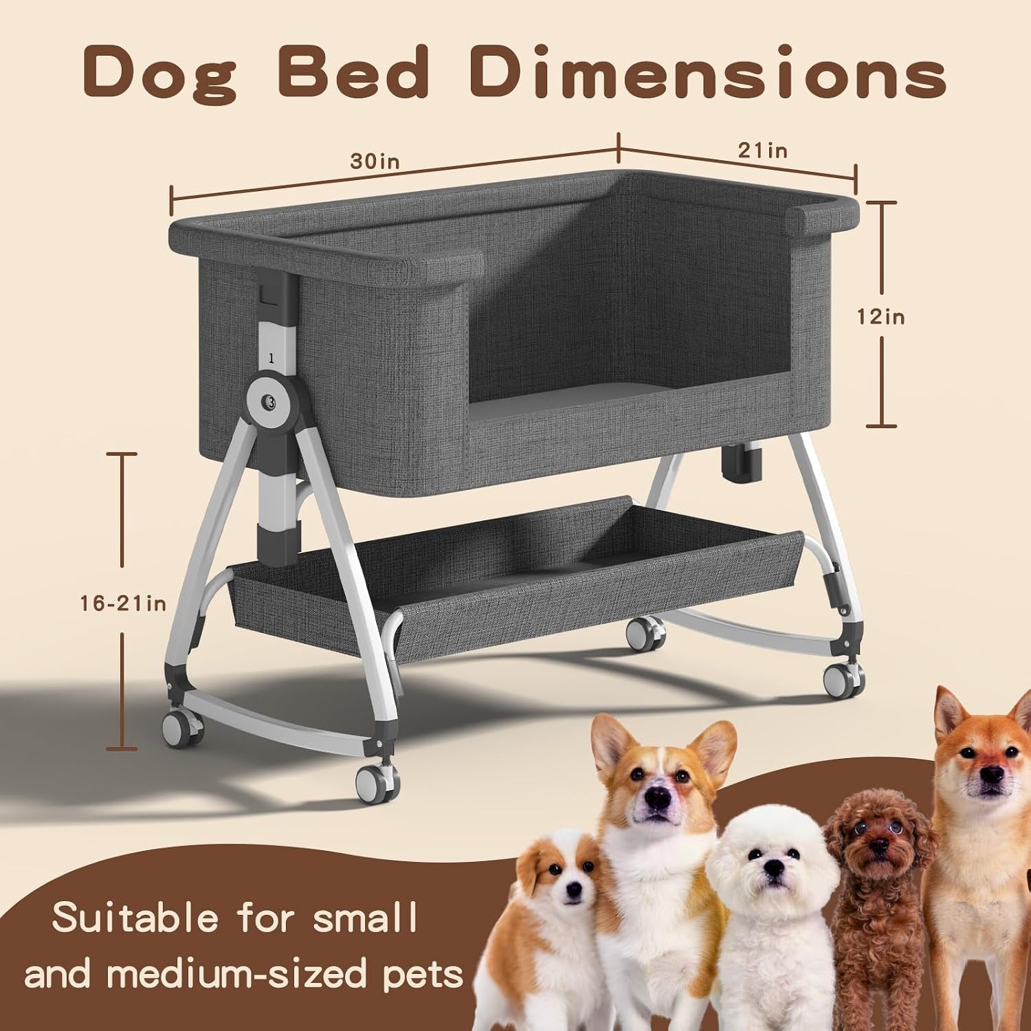 bedside-dog-bed-cosleeper-pet-dog-bed-with-removable-washable-cushion-adjustable-height-extension-for-human-bed-for-small-medium-puppy-cat