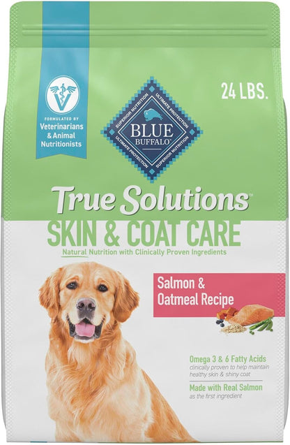 Blue Buffalo True Solutions Skin & Coat Care Natural Dry Dog Food for Adult Dogs, Salmon, 11-Lb. Bag13