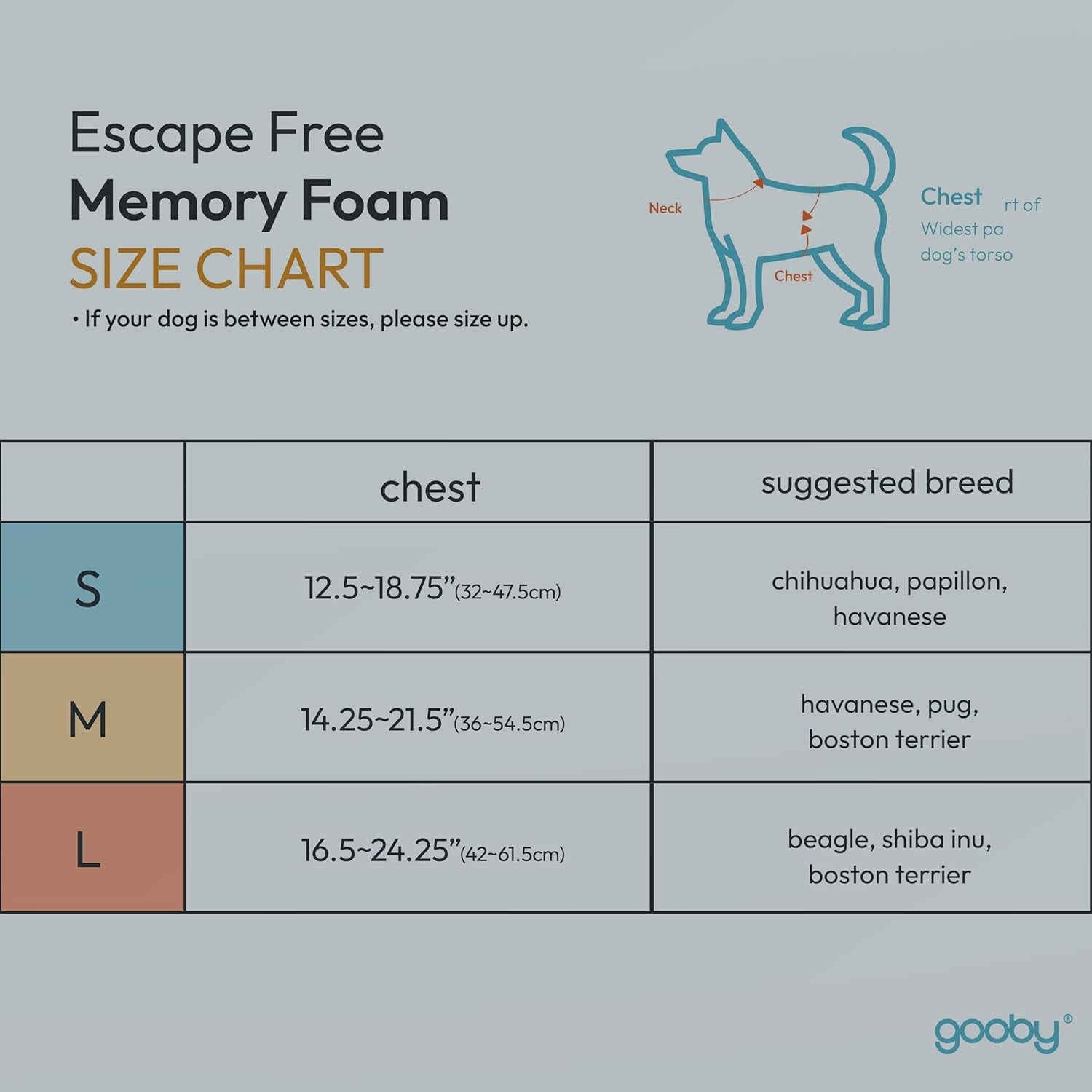 gooby-escape-free-memory-foam-harness-green-large-no-pull-step-in-small-dog-harness-with-four-point-adjustment-perfect-on-the-go-dog-harness-for-medium-dogs-no-pull-and-small-dogs