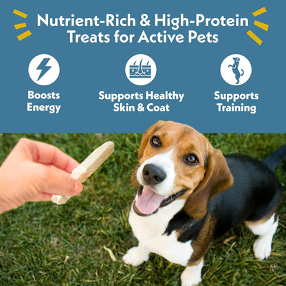 Fresh Is Best Freeze Dried Dog Treats - Raw Freeze Dried Chicken Breast for Dogs & Cats - Healthy Dog Training Treats in Resealable Zipper Bag - High-Protein Single Ingredient - Made in the USA2