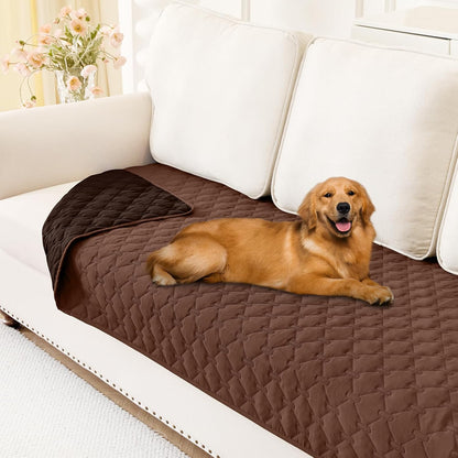 Smiry Waterproof Dog Bed Cover Blanket, Reversible Pet Blanket | Soft Reversible, Washable Leakproof Cats Dogs Couch Cover for Sofa, Couch, Furniture (30X70 Inch)57