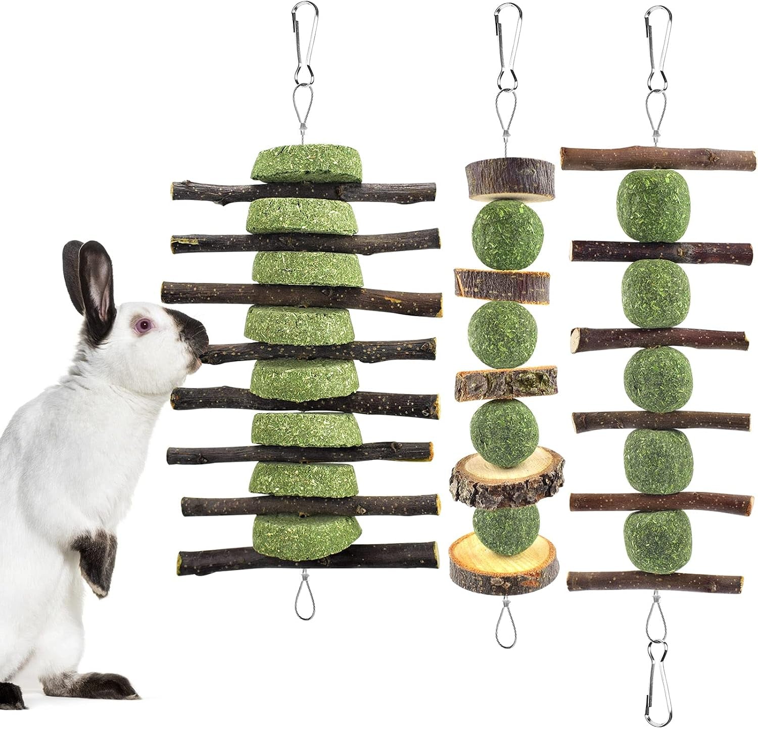 erkoon-bunny-chew-toys-rabbit-chew-toys-for-teeth-grinding-improve-dental-health-100-natural-apple-wood-timothy-grass-cake-treats-for-rabbits-guinea-pigs-chinchillas-bunnies-hamsters-3-pcs