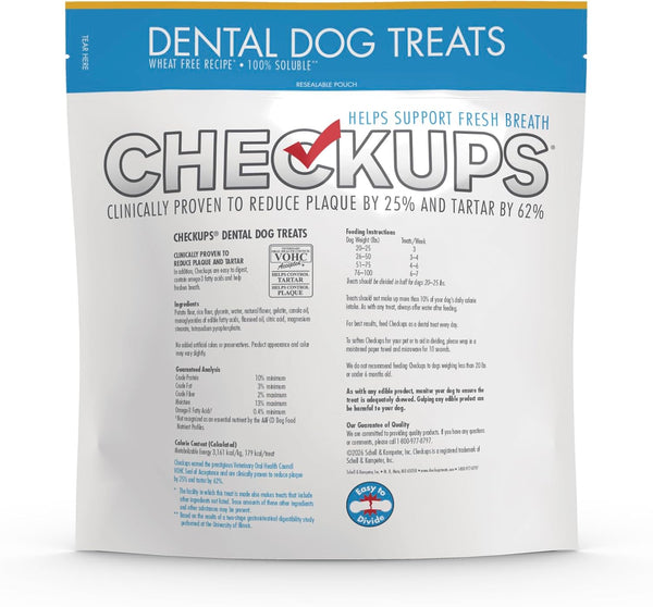Checkups Dental Dog Treats, 24 Treats - 48 Oz.2
