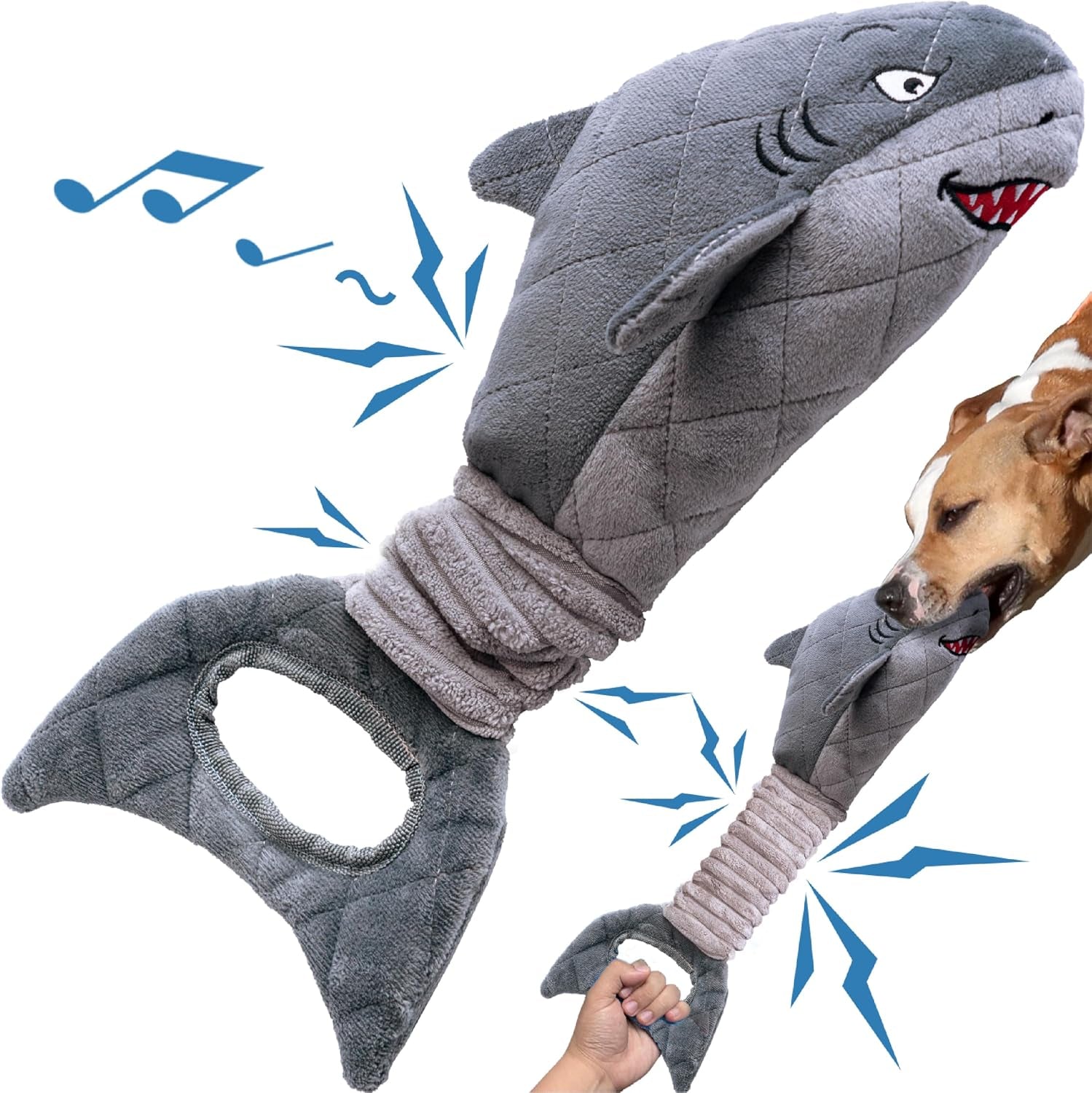 vitscan-upgraded-goose-indestructible-dog-toys-for-aggressive-chewers-small-medium-large-breed-crinkle-squeaky-plush-dog-puppy-chew-toys-for-teething-duck-puppy-toys