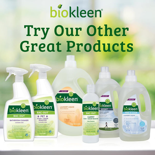 Biokleen Bac-Out Pet Stain Remover - Enzymatic, Natural, Plant-Based Destroys Stains & Odors, Safe for Surfaces & Fabrics, Carpet Cleaner - Eco-Friendly, Lavender Lime Scent, 1 Gallon9