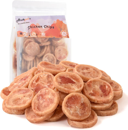 Dog and Cat Treats, Chicken Strips, Grain Free Soft Chewy 10.6 OZ | Training Rewards for Small Medium Large Dogs11