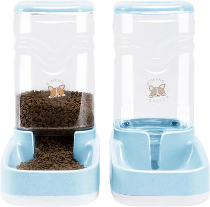 Dog Water Bowl Dispenser,3 Gallon/ 11L Pet Water Dispenser Station for Large Dogs and Cats,Gravity Automatic Feeder,Large Size Dog Drinking Fountain11