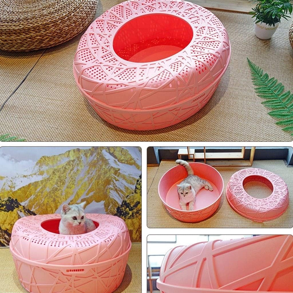 dog-potty-training-toilet-top-entrance-type-litter-box-anti-splashing-cat-toilet-fully-enclosed-sand-basin-semi-closed-extra-large-spaceb