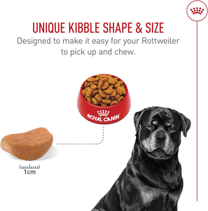 ROYAL CANIN Breed Health Nutrition Rottweiler Adult Dry Dog Food, 30 Lb Bag5