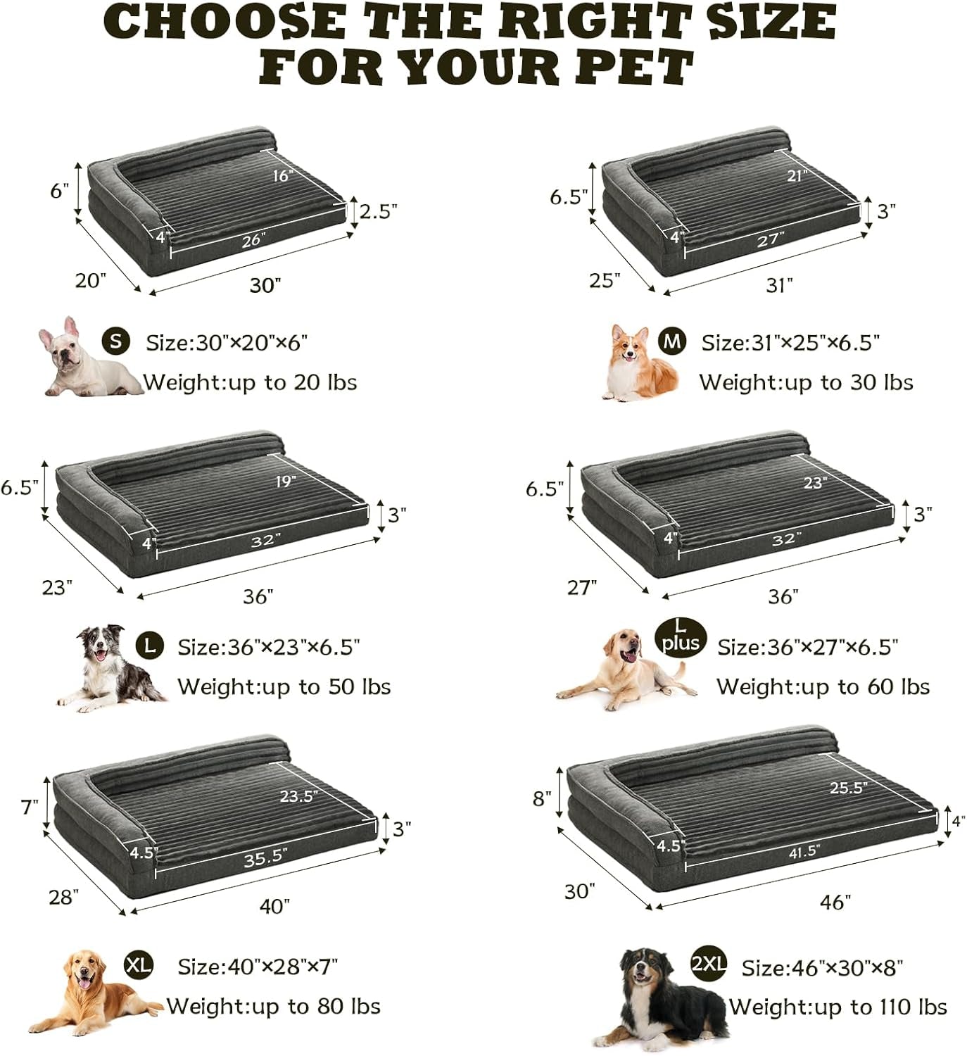 windracing-orthopedic-dog-beds-for-medium-dogs-waterproof-egg-foam-dog-sofa-bed-with-l-bolster-sides-washable-medium-pet-bed-with-removable-cover-non-slip-bottom-36-x-23-inch-gray