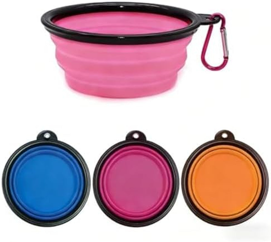 1pc-collapsible-silicone-pet-feeder-portable-dog-travel-bowls-water-food-container-with-carabiner-hook-space-saving-cat-bowl-small-350ml-12fl-oz-blue