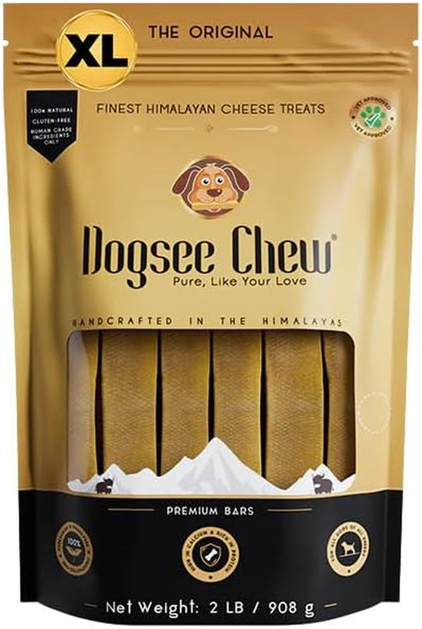 Dogsee Yak Chews for Dogs 1Lb (Medium - 6 Bars), 100% All Natural, 60% Protein, Dog Treats Medium Breed, Yak Chews Long Lasting for Aggressive Chewers, Raw Hide Free9