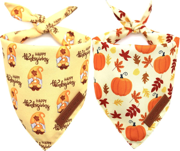 Realeaf 4Th of July Dog Bandanas 2 Pack, Reversible American Flag Pet Scarf for Boy and Girl, Premium Durable Fabric, Patriotic Bandana for Large and Extra Large Dogs (X-Large)15