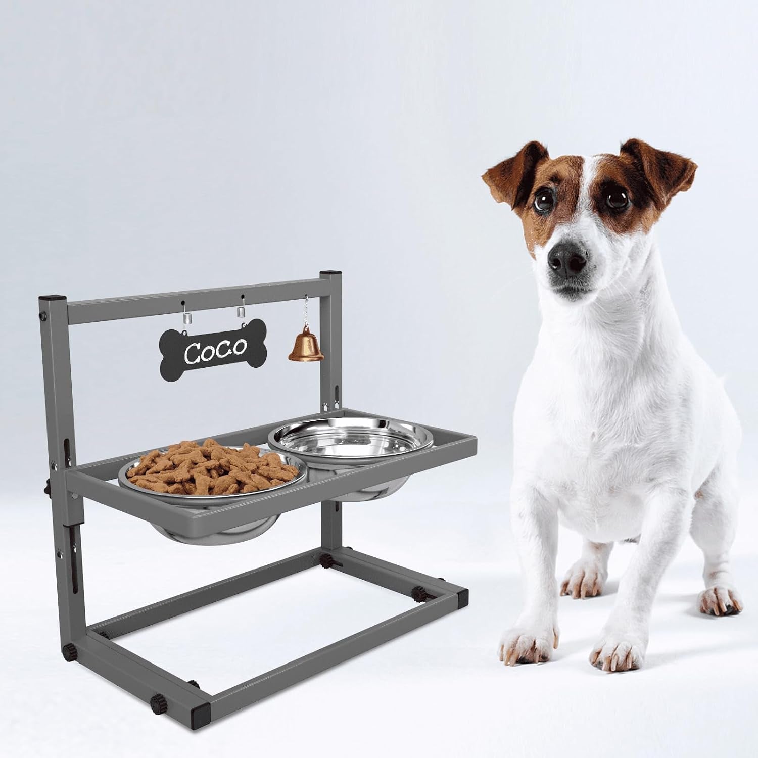 elevated-dog-bowls-with-slow-feeder-for-large-dogs-adjustable-raised-stand-with-2-stainless-steel-bowls-spill-proof-mat-non-slip-dog-feeder-for-large-medium-dogs-black