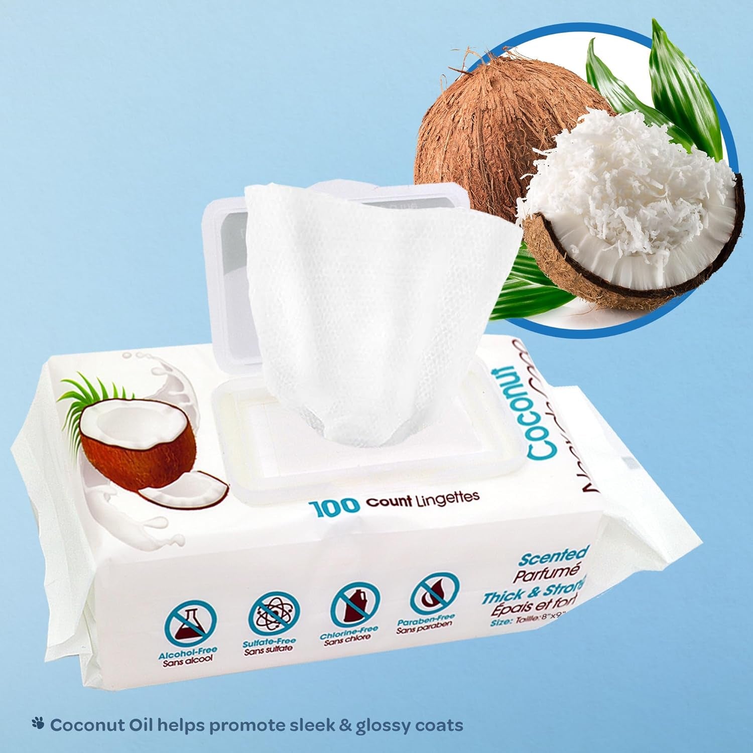 best-pet-supplies-cleaning-dog-wipes-moisturizing-coconut-100-count-coconut-scented-large-8x9-pet-wipes-vitamin-e-puppy-cat-safe-gentle-grooming-resealable-pouch-prevents-drying