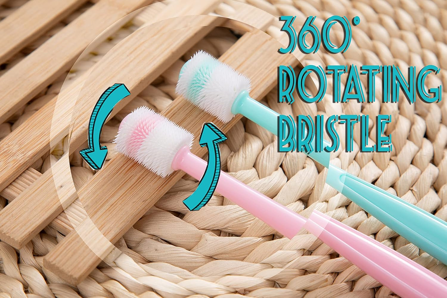 e-m-s-t-by-emmeliestella-small-dog-cat-toothbrush-360-degree-soft-silicone-cat-dental-care-toothbrush-holder-easy-to-handle-independent-packaging-suction-cup-light-blue-pink-2-pack-holder