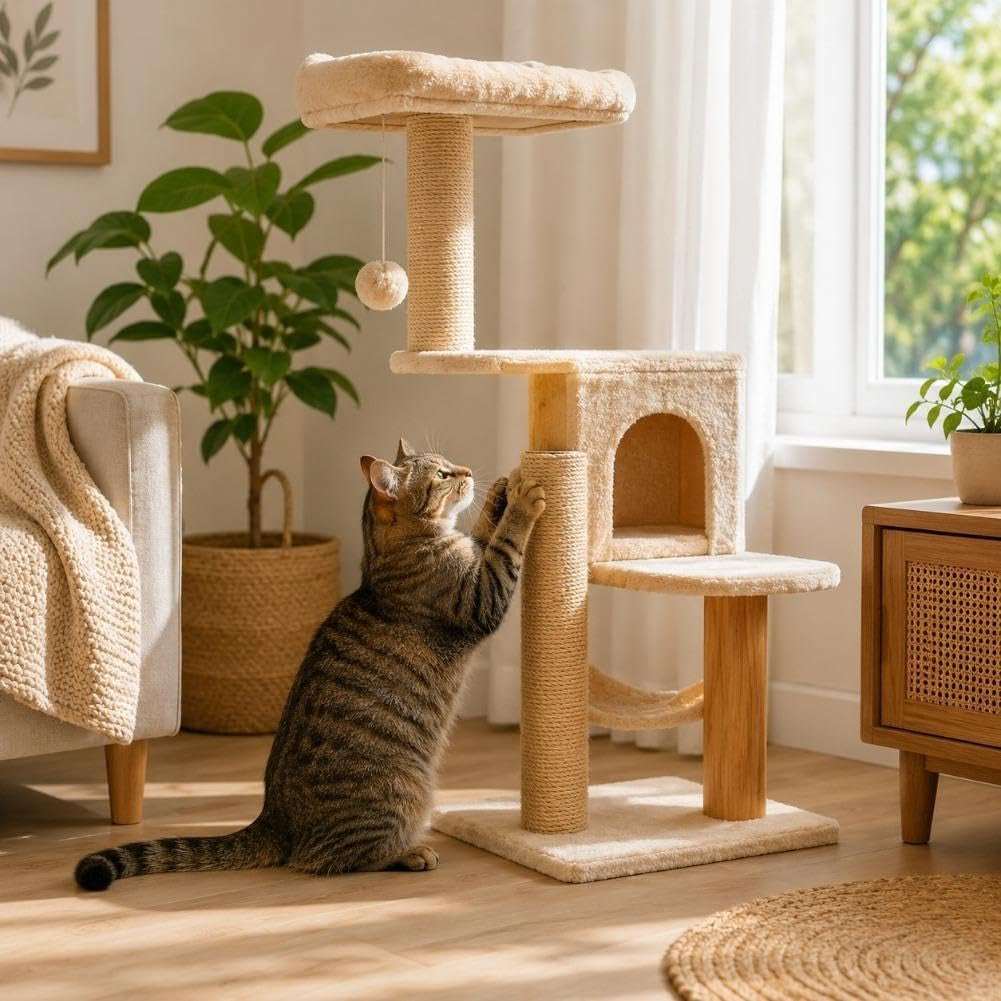 cat-scratching-post-replacement-12-2-natural-jute-spare-extension-scratch-post-with-m8-nut-connectors-easy-install-rope-scratching-posts-refill-for-diy-cat-furniture-climbing-tower-yellow