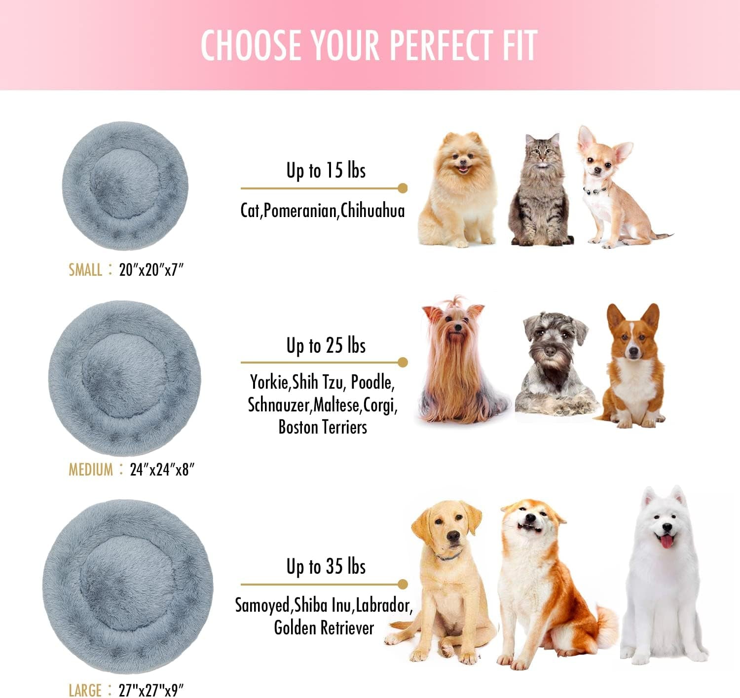 anti-anxiety-round-fluffy-plush-faux-fur-warm-washable-dog-bed-cat-bed-original-bed-for-small-medium-large-pets-used-to-relieve-joints-and-improve-sleep-20-24-27-24-light-grey